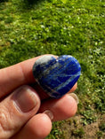 Load image into Gallery viewer, Lapis Lazuli Carved Heart Lapis Crystal #63 - Studio Selyn

