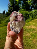 Load image into Gallery viewer, Lepidolite with Clear Quartz and Mica Crystal #117 - Studio Selyn
