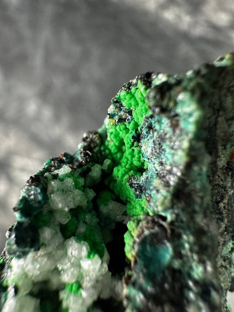 Malachite, Chrysocolla, and Azurite Crystal #21 - Studio Selyn