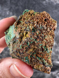 Load image into Gallery viewer, Malachite, Chrysocolla, and Azurite Crystal #544 - Studio Selyn
