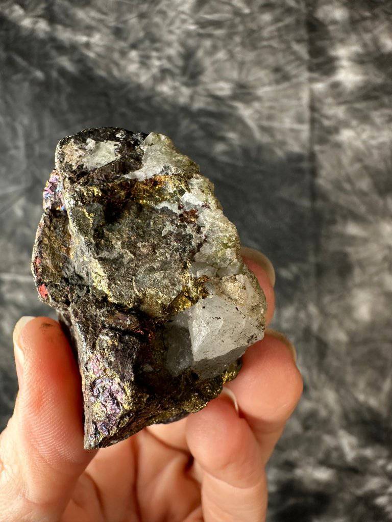 Peacock Ore Crystal #168 - Studio Selyn