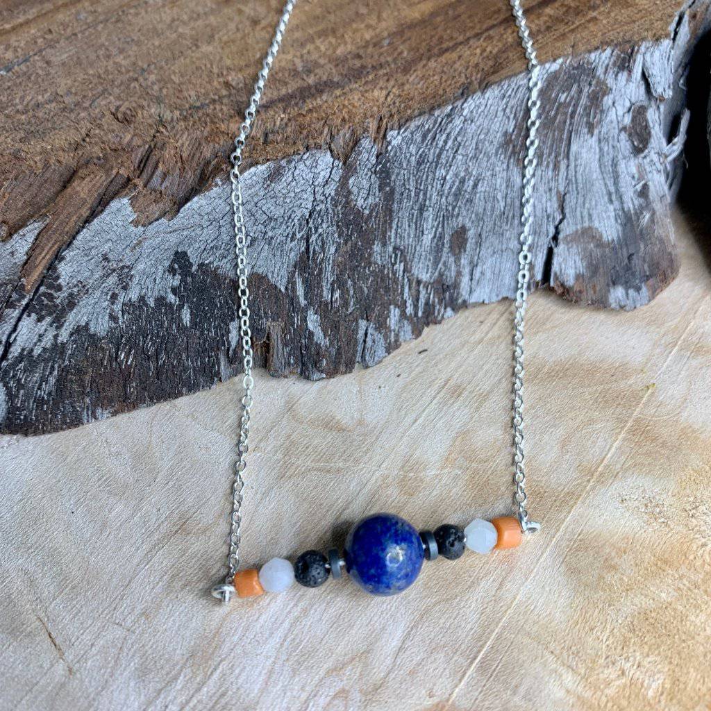 Protection Horizon Crystal Necklace - Studio Selyn