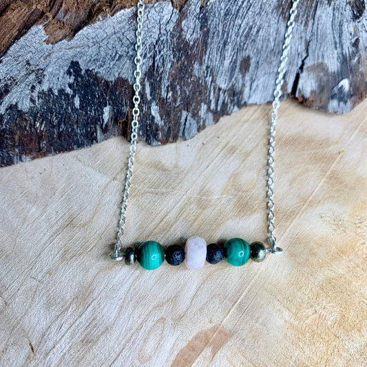 Self Love Horizon Crystal Necklace - Studio Selyn