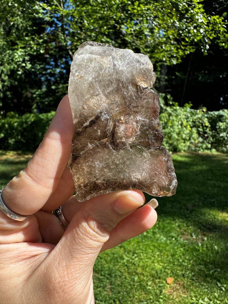 Smoky Elestial Quartz Crystal #216 - Studio Selyn