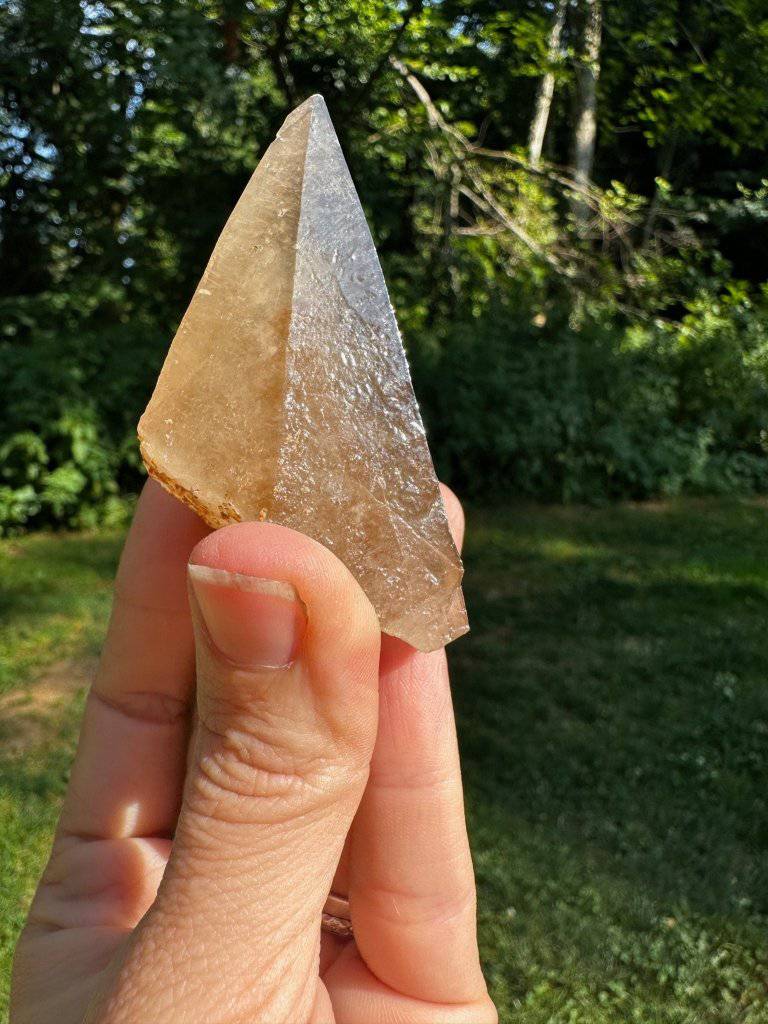 Stellar Beam Calcite Crystal #133 - Studio Selyn