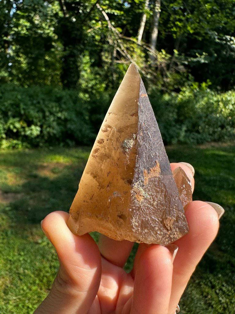 Stellar Beam Calcite Crystal #133 - Studio Selyn