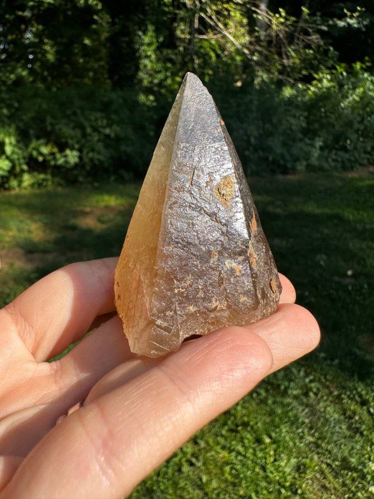 Stellar Beam Calcite Crystal #133 - Studio Selyn