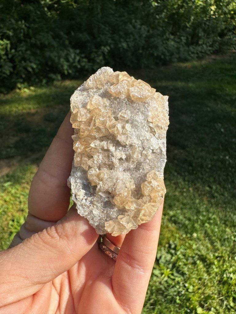 Stellar Beam Calcite Crystal #150 - Studio Selyn