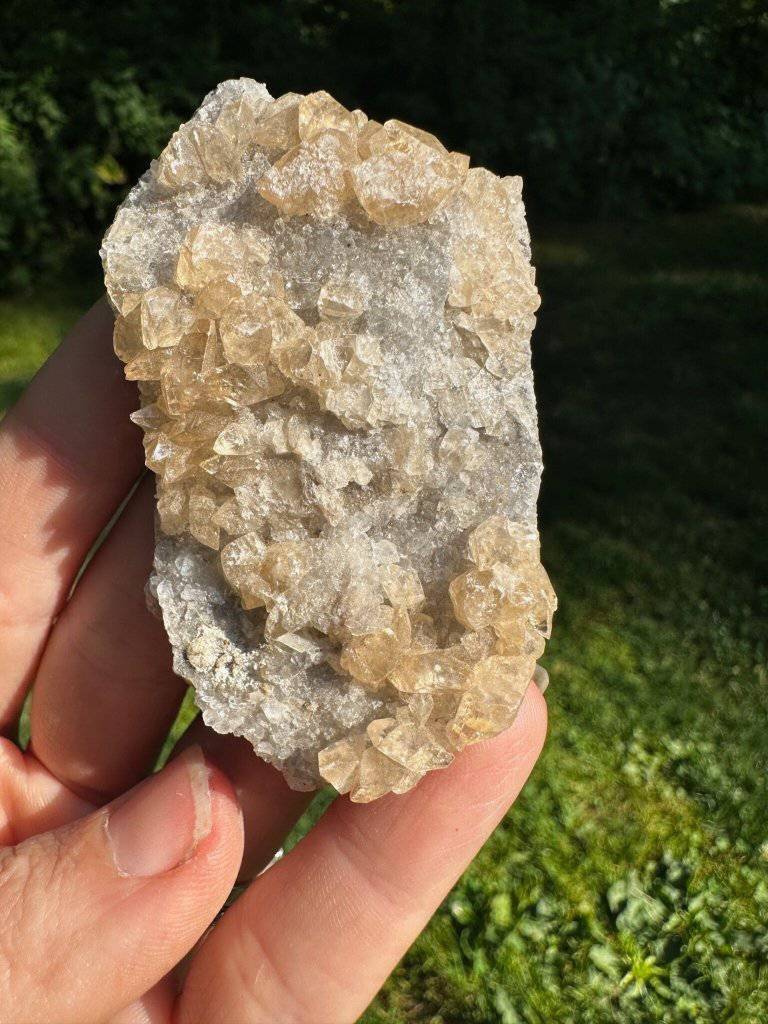 Stellar Beam Calcite Crystal #150 - Studio Selyn
