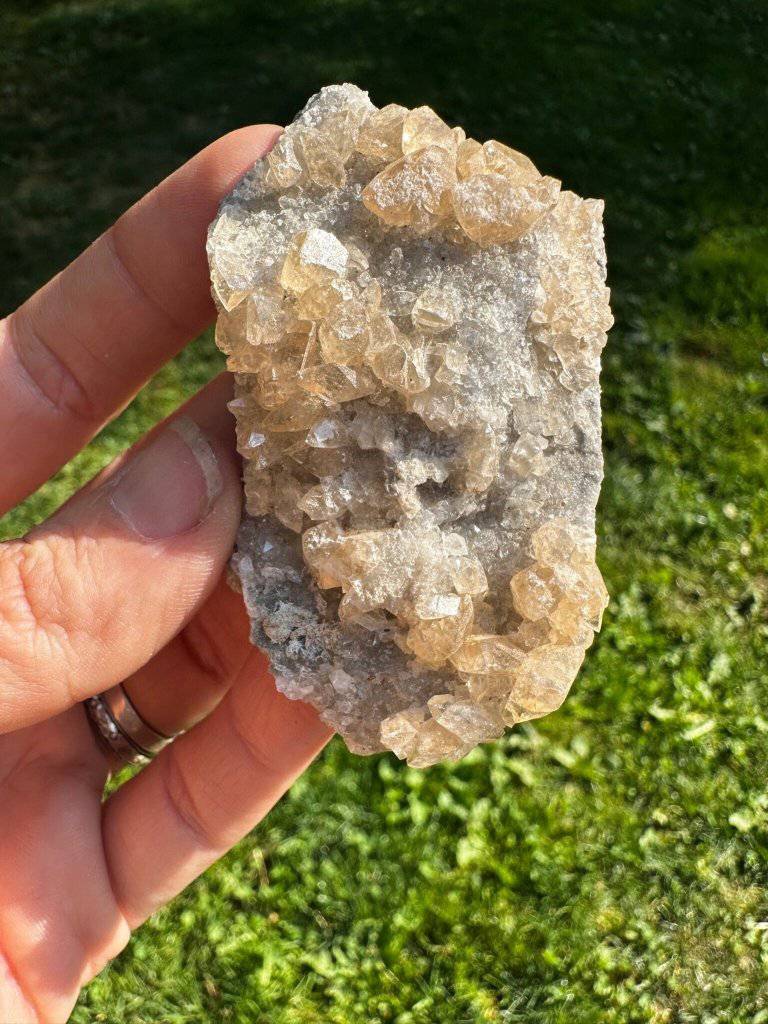 Stellar Beam Calcite Crystal #150 - Studio Selyn