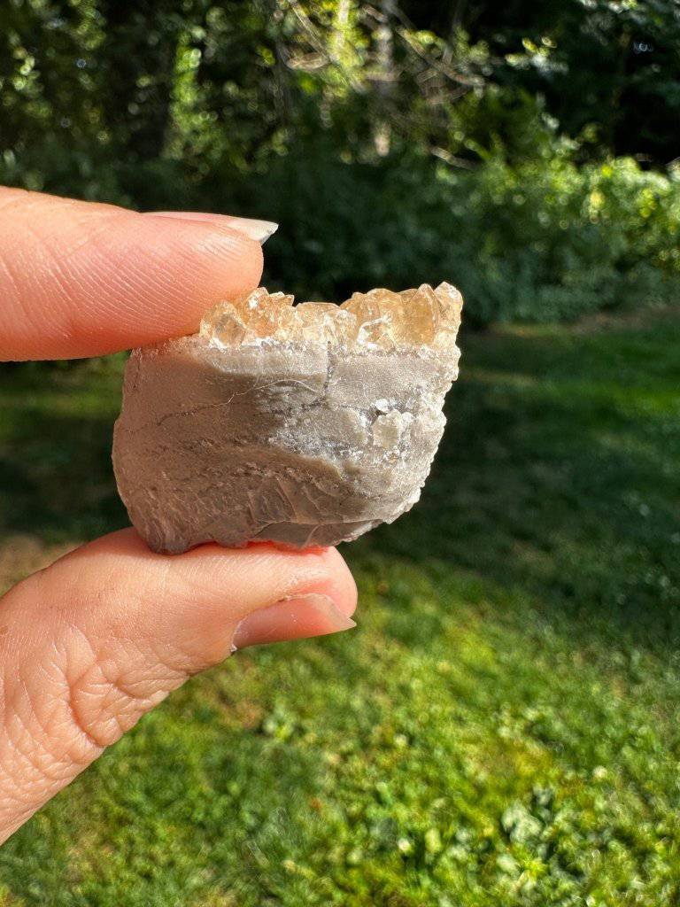 Stellar Beam Calcite Crystal #153 - Studio Selyn