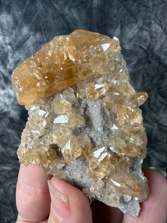 Stellar Beam Calcite Crystal #440 - Studio Selyn