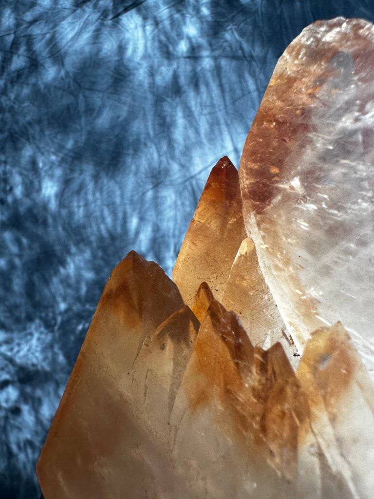 Stellar Beam Calcite Crystal #464 - Studio Selyn