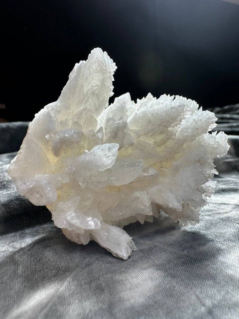 White Aragonite Crystal #430 - Studio Selyn